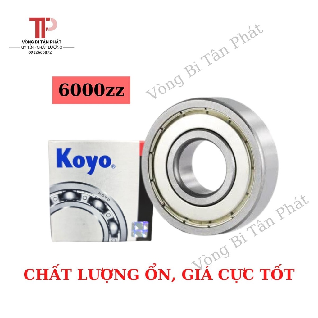 แบริ่ง 6000 zz Koyo (10x26x8)