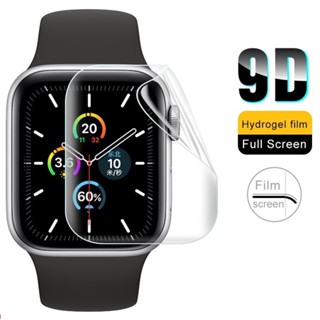 For applewatch series ultra 8 ฟิล์มไฮโดรเจลกันรอยหน้าจอ สำหรับ iwatch series 8 7 SE 6 5 4 3 39/49/45/44/41/40/42มม