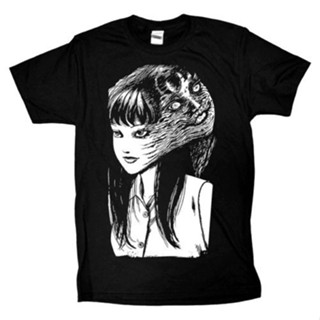 [COD] [XS-6XL] เสื้อยืด ผ้าฝ้าย 100% พิมพ์ลายอนิเมะ Junji Ito Japan Weeaboo Otaku Horror 90S พลัสไซซ์ สําหรับผู้ชาย