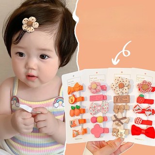 ใหม่ ชุดกิ๊บติดผม ผ้าโพกศีรษะ สีแคนดี้ ปลอดภัย สําหรับเด็ก