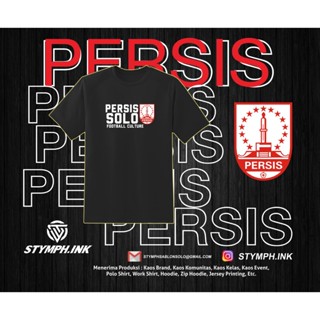 เสื้อยืดผ้าฝ้ายพรีเมี่ยม เสื้อยืด พิมพ์ลาย Solo PERSIS PASOEPATI SURAKARTA