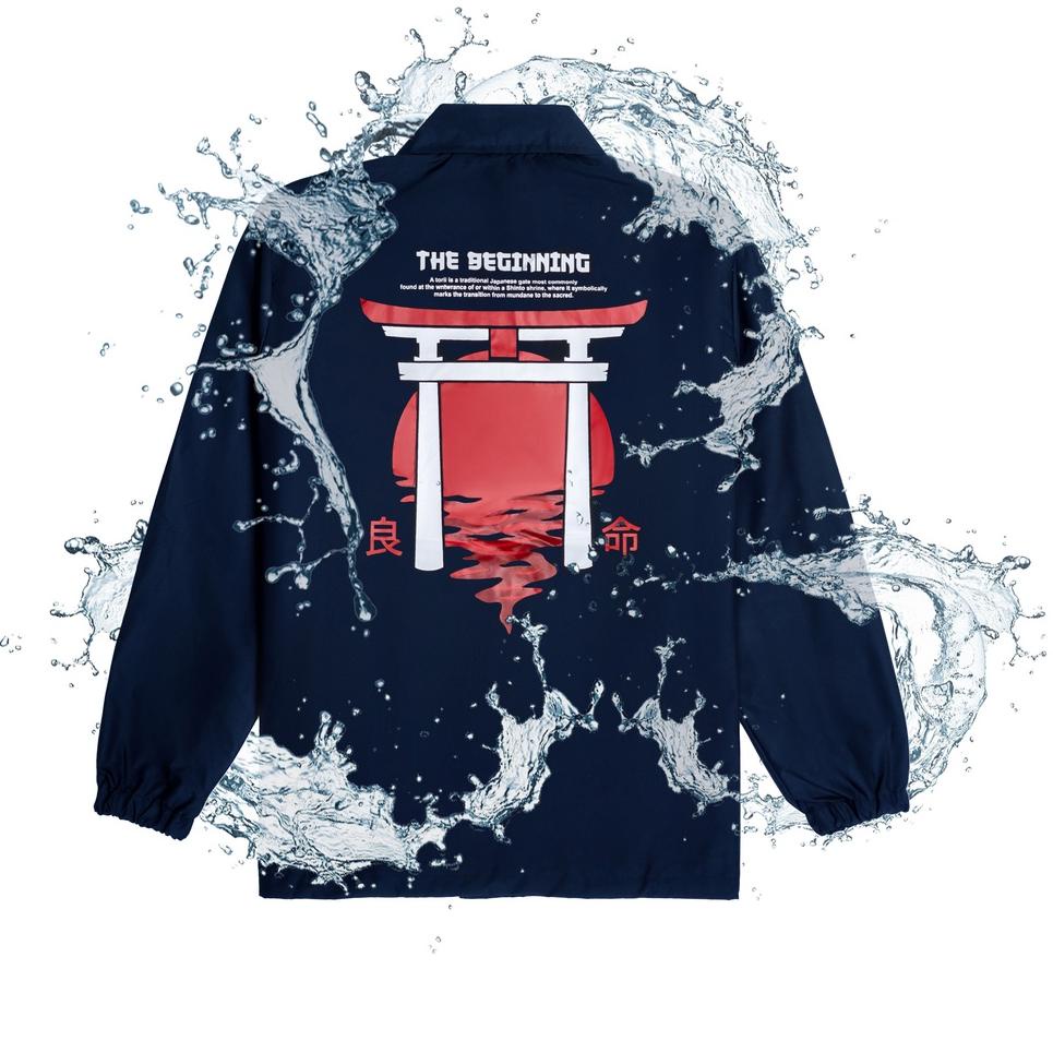 ~~► Evernext - Men 's Coach Jacket Waterproof Coach Jacket Sablon Japan Coach Taslan Jacket Waterproof Coach Jacket Torii Distro Men