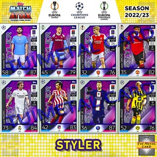 TOPPS MATCH ATTAX 2022/23: STYLER การ์ดสะสมฟุตบอล Football Trading Card