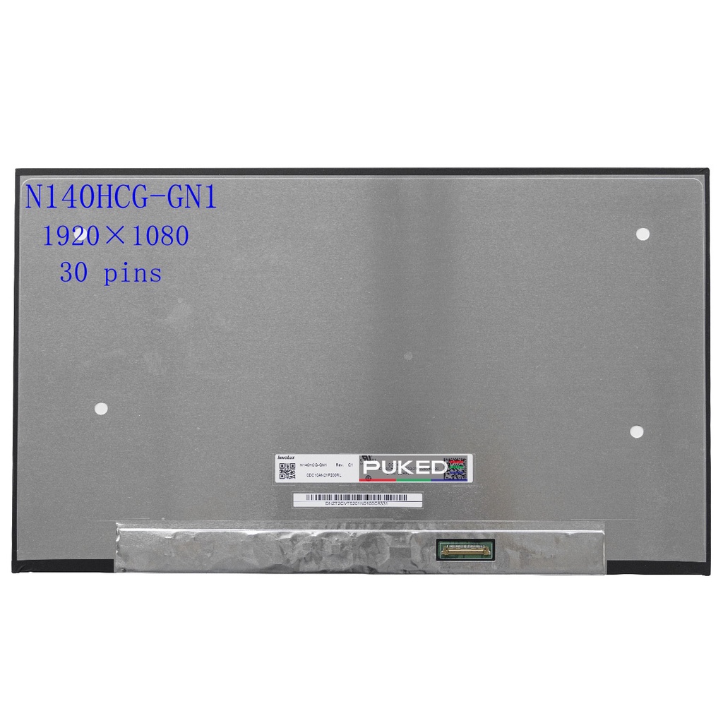 14.0 นิ้วแล็ปท็อปหน้าจอ LCD N140HCG-GN1 LP140WF9-SPD1 B140HAN03.2 HW2A สําหรับ ASUS UX433 UM434 IPS 