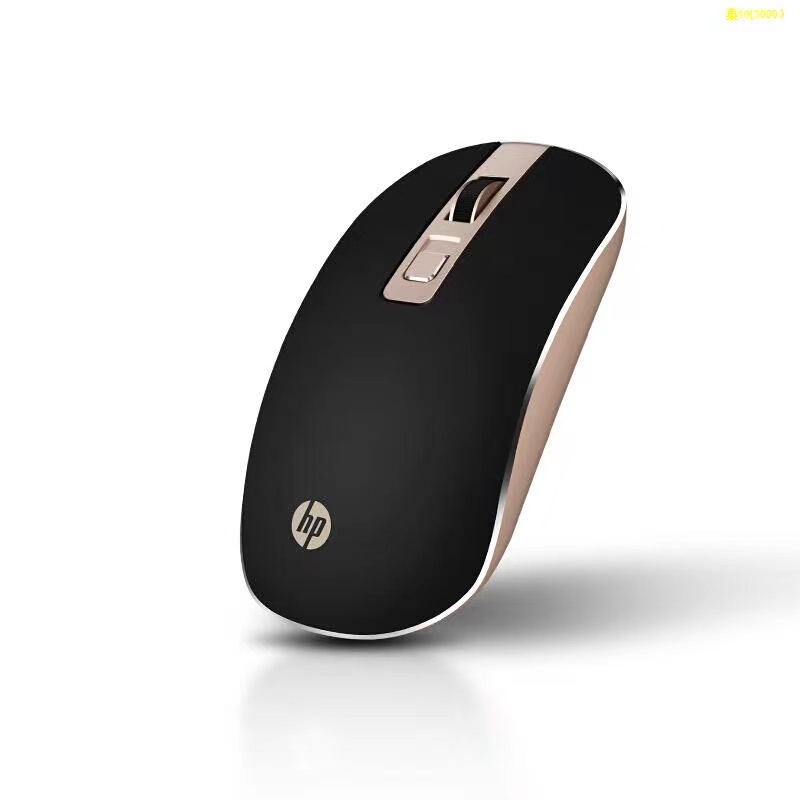 HP S4000 Silent Wireless Mouse เมาส์สำหรับสำนักงานธุรกิจสีดำสำหรับแล็ปท็อปคอมพิวเตอร์พีซี