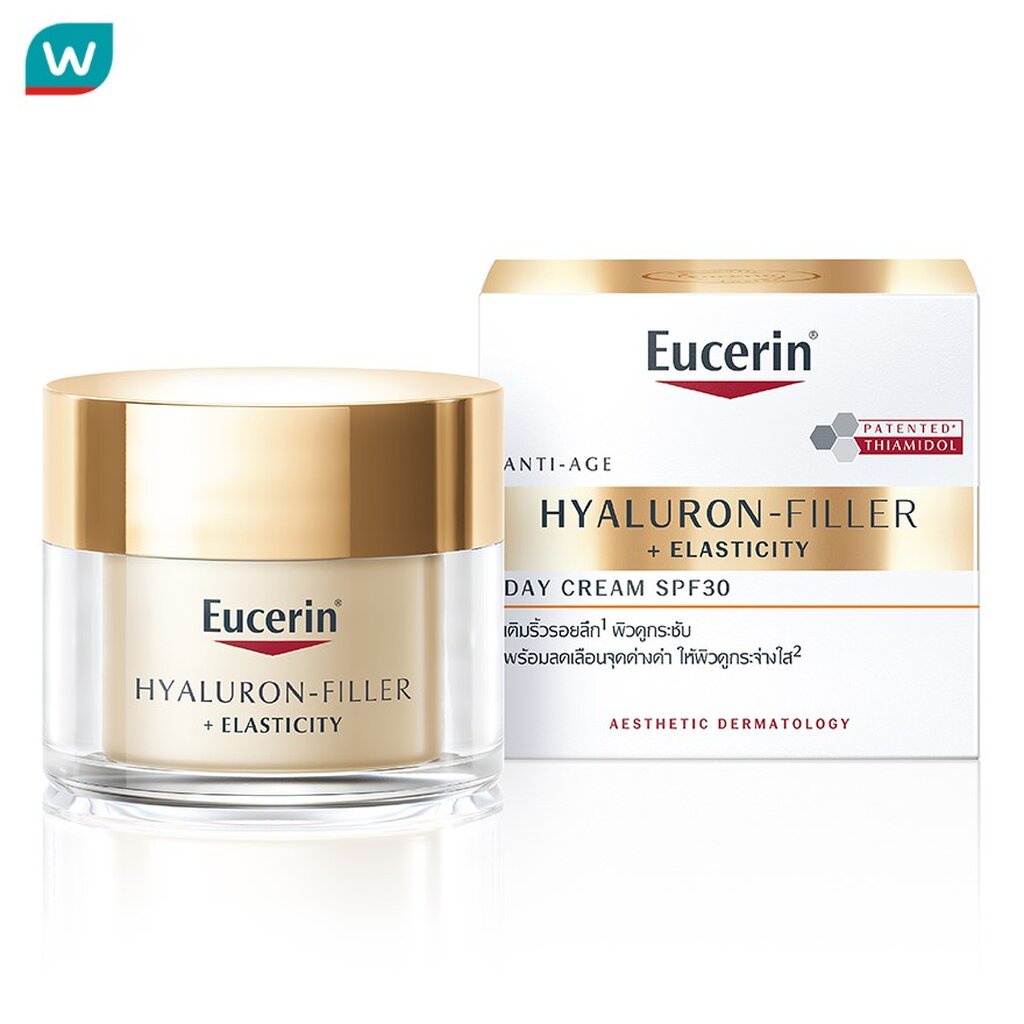 Eucerin ยูเซอริน ไฮยาลูรอน-ฟิลเลอร์ + อีลาสติซิตี้ เดย์ ครีม SPF30 ขนาด 50 มล.