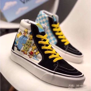 Vans Simpson Series-2 รองเท้าผ้าใบลําลอง ข้อสูง ไซซ์ 36-44