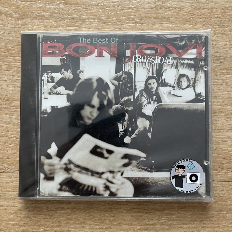 แผ่น CD ซีดีเพลง Bon Jovi ‎– Cross Road (The Best Of Bon Jovi) CD,มือสอง สภาพดี
