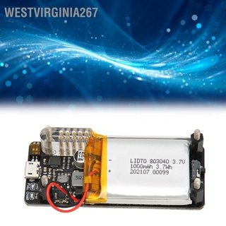 BWestvirginia267 V1.2 บอร์ดพาวเวอร์ Ups 1000Mah แบตเตอรี่ 400Ma สําหรับ Raspberry Pi Zero