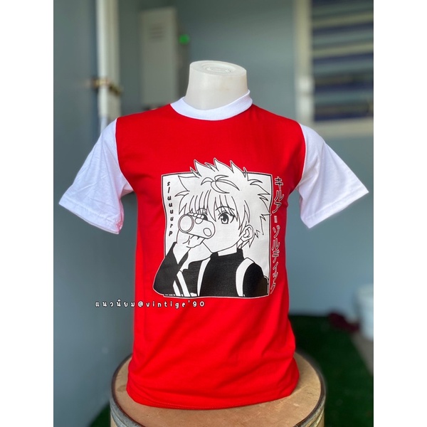 เสื้อวินเทจแขนต่อ/เสื้อแขนต่อคอฟิต/เสื้อยืดวินเทจ/คิรัว