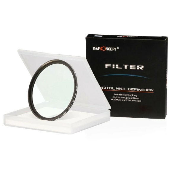 K&F FILTER SLIM UV ฟิวเตอร์ป้องกันหน้าเลนส์