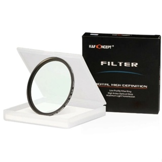 K&amp;F FILTER SLIM UV ฟิวเตอร์ป้องกันหน้าเลนส์