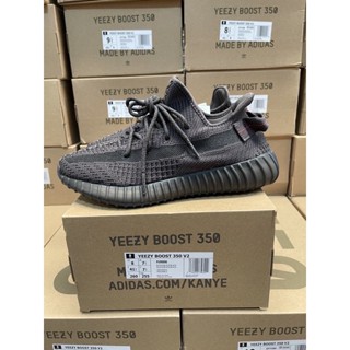 [ พร้อมส่ง ]Yeezy Boost 350 V2 " Black Static Non-reflective " Size 37 - 48 [ H12 ]