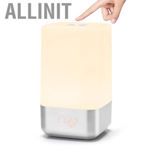 Allinit Wake-Up Light Alarm Clock  Sunrise Simulation Bedside Lamp