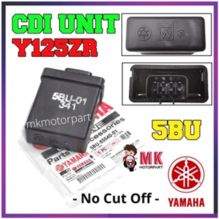 ยูนิต CDI 5BU Yamaha 125Z 125ZR Y125Z Y125ZR [ไม่มีการตัดปิด] ประสิทธิภาพการปรับแต่งการแข่งรถ