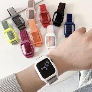 สายนาฬิกาข้อมือไนล่อน สําหรับ Iwatch series 8 7 6 5 4 3 se 41 มม. 45 มม. 44 มม. 40 มม. Iwatch band 42 มม. 38 มม.