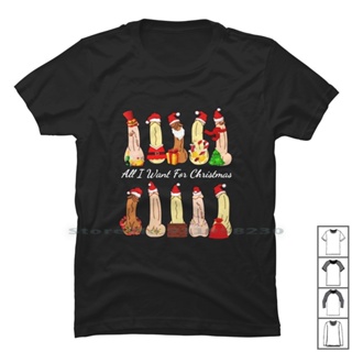 All I Want For Christmas  Santa T Shirt 100% Cotton Merry Christmas New Year Popular Claus Year Want Some Meme Dirt