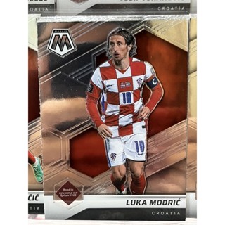 2021-22 Panini Mosaic เบสการ์ดทีมโครเอเชีย ฟีฟ่าเวิลด์คัพกาตาร์ 2022 Base Card Croatia 🇭🇷