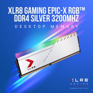 แรม PNY XLR8 Gaming DDR4 Silver 16GB Bus 3200MHz (16GBx1)