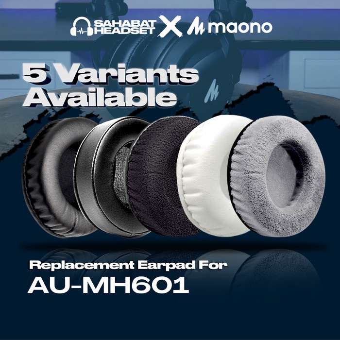 แผ่นรองหูฟัง Earpad Earcup Maono AU-MH601 AU MH 601 แผ่นโฟม