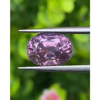 พลอย ชมพู พิ้ง แซฟไฟร์ Pink Sapphire 5.28 กะรัต (Cts.) ดิบ (Unheated) พร้อมใบเซอร์ พลอยแท้ อัญมณีมงคลประจําวันเกิด เครื่