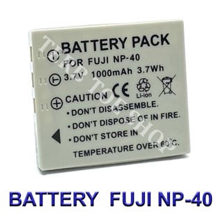 FNP-40 / FNP40 / NP-40 / NP40 Camera Battery for Fujifilm F610 Zoom,F650,F700,F710,F810,F811,J50,V10,Z1,Z2,Z3,Z5 FD