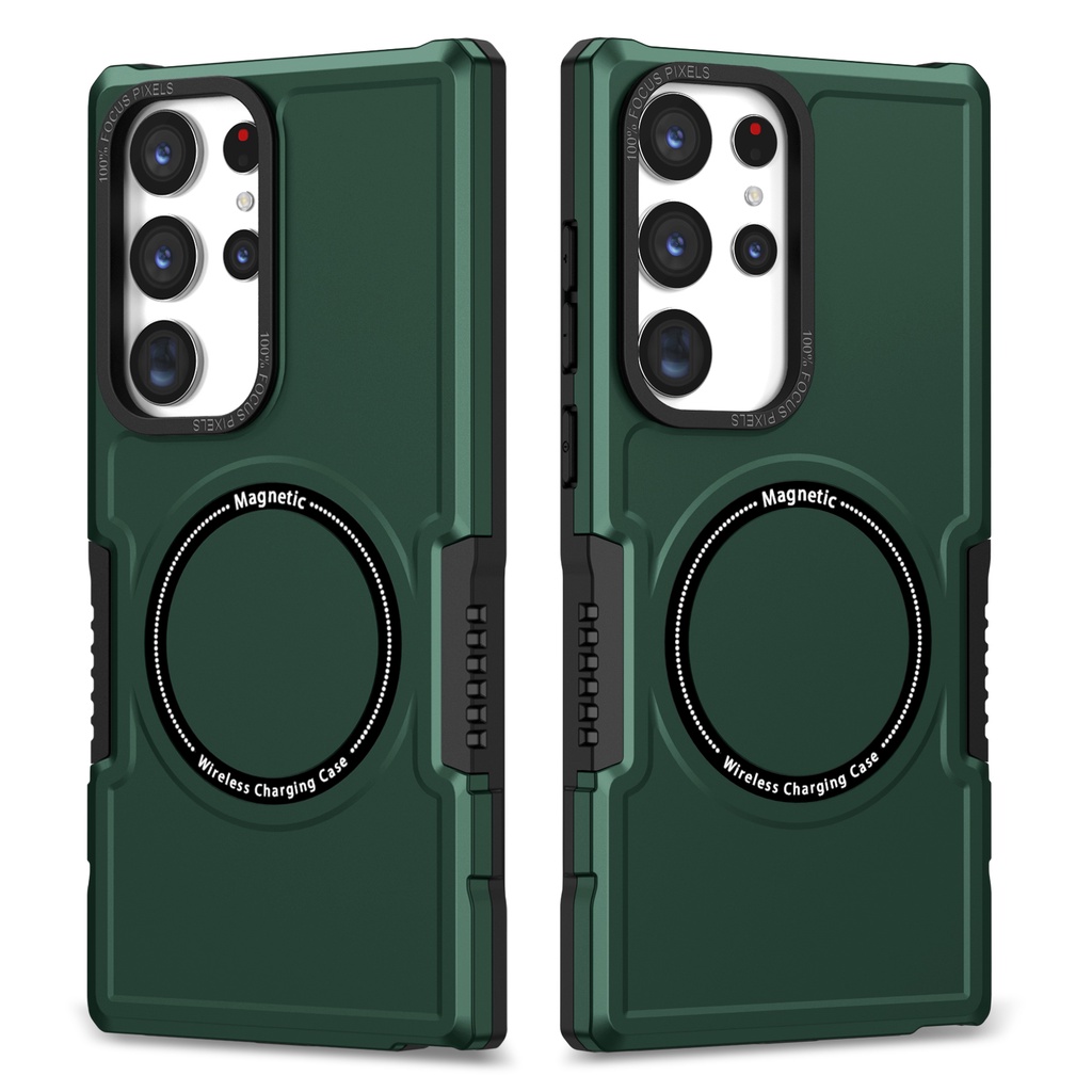 Cases, Covers, & Skins 139 บาท เคสโทรศัพท์มือถือ แบบแม่เหล็ก กันกระแทก สําหรับ Samsung Galaxy S23 S22 S21 Ultra Mobile & Gadgets