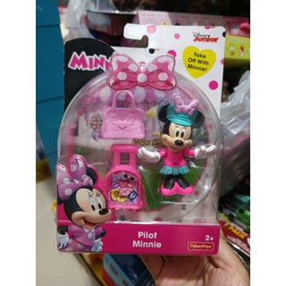 Disney Junior Pilot Minnie โมเดลมินนี่พร้อมกระเป๋าเดินทาง