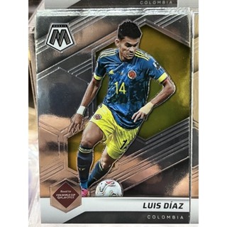 2021-22 Panini Mosaic เบสการ์ดทีมโคลอมเบีย ฟีฟ่าเวิลด์คัพกาตาร์ 2022 Base Card Colombia 🇨🇴