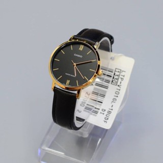 🎁CASIO STANDARD LTP-VT01GL-1B ของแท้ 100% พร้อมส่ง ประกัน 1 ปี