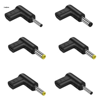 ✿ อะแดปเตอร์ปลั๊กแจ็คชาร์จ USB-C PD เป็น DC 19.5V 20V Type C เป็น DC