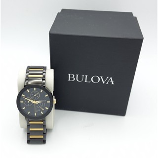 นาฬิกา BULOVA MENS 98C124 QUARTZ MULTIFUNCTION พร้อมกล่อง (สภาพใหม่)