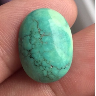 9.35 ct Turquoise เทอร์คอยส์ ดิบ สีเขียวน้ำทะเล