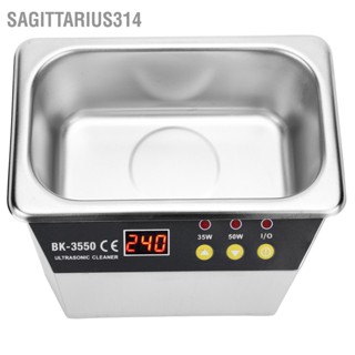 BSagittarius314 เครื่องซักผ้าอัลตราโซนิก พลังงานสูง สําหรับเครื่องประดับ นาฬิกา แหวน Bk-3550 0.8L