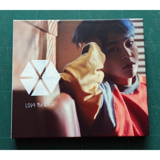 อัลบั้ม ญี่ปุ่น EXO - Love Me Right Japanese Album ปกเดี่ยว ซิ่วหมิน แกะแล้ว ไม่มีการ์ด พร้อมส่ง Kpop CD Xiumin