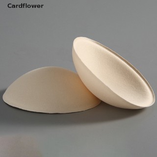 &lt;Cardflower&gt; 1pair Thick Sponge Foam Bra Pads Women Removeable Pads Push Up Brassiere On Sale