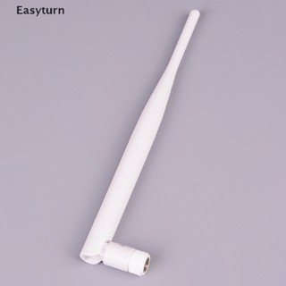 Easyturn เสาอากาศ WiFi 2.4GHz 5dBi aerial RP SMA ตัวผู้ 2.4g ET สีขาว 1 ชิ้น