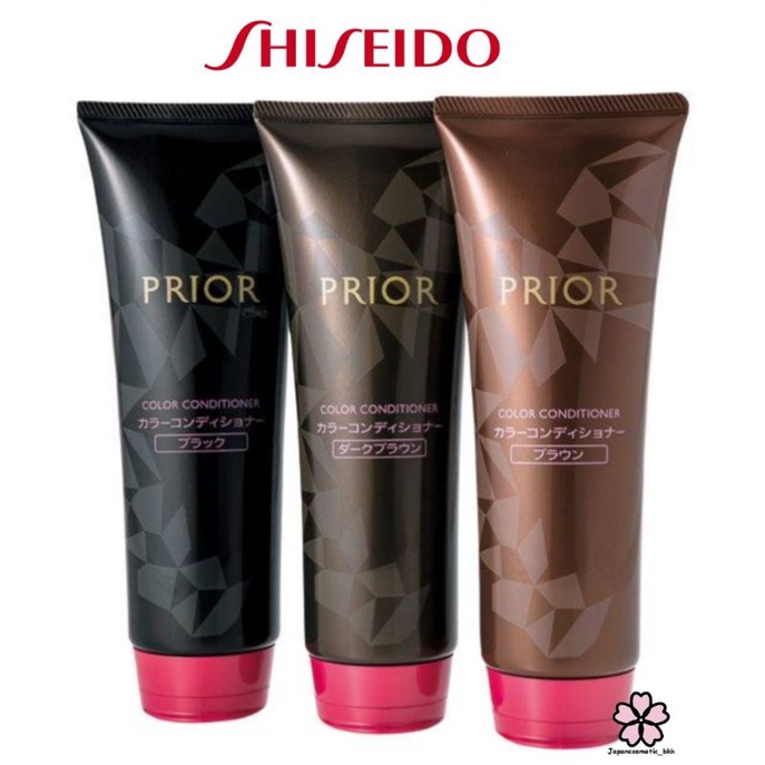 Shiseido Prior Color Conditioner ครีมนวดปิดผมขาว เปลี่ยนสีผม สูตรอ่อนโยน ปิดหงอก จากชิเซโด้ญี่ปุ่น💯