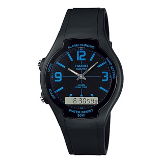 🎁CASIO STANDARD AW-90H-2B ของแท้ 100% พร้อมส่ง ประกัน 1 ปี