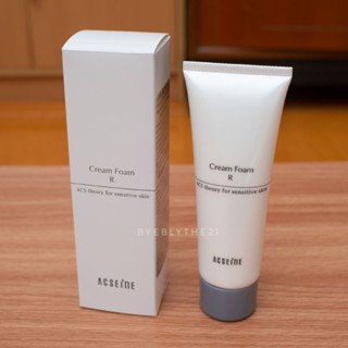 โฟมล้างหน้า Acseine Cream Foam [R] ของแท้ ฉลากไทย สำหรับผิวธรรมดา-ผิวแห้ง