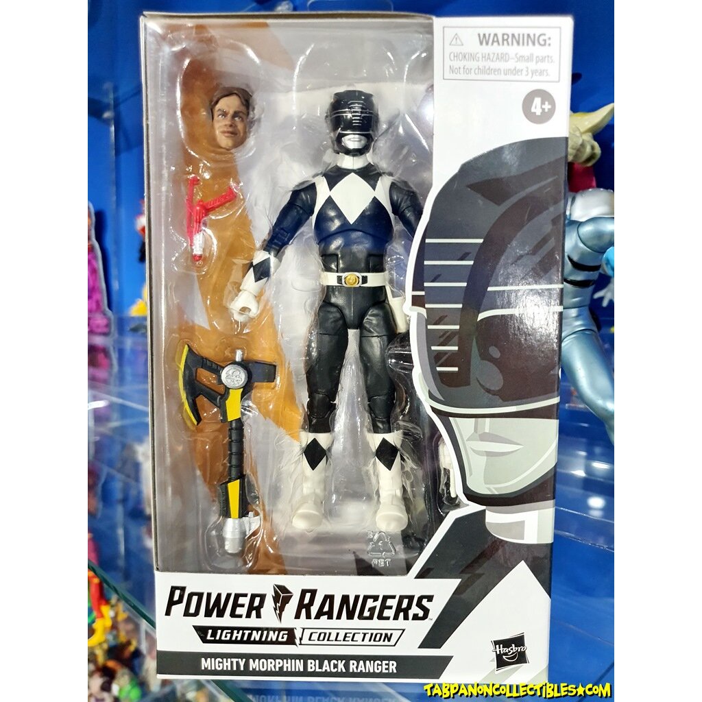 [2020.10] Hasbro Power Rangers Lightning Collection Wave 6 MMPR Black Ranger 6-Inch Action Figure