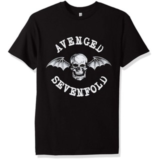 เสื้อยืดครอป [พร้อมส่ง] เสื้อยืดแขนสั้น พิมพ์ลายโลโก้ Avenged Sevenfold Band Deathbat X พลัสไซซ์ ของขวัญวันเกิด สํา