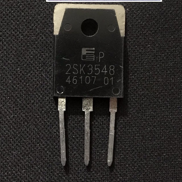 4 กระเป๋า Mosfet ส่วนประกอบ 2SK3548 K3548 พร้อมด้านหลังทองแดงแบบถอดได้ - AC5 pxa10 -
