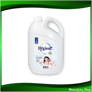 น้ำยาปรับผ้านุ่ม สูตรมาตรฐาน กลิ่น ซอฟท์ ไวท์ ขาว ขนาด Fabric Softener, Standard Formula, Soft White Scent, Size 3500 มล