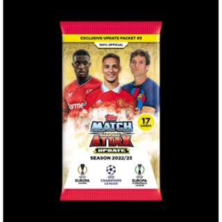 2022/23 Topps Match Attax Update #3 ชุด 17 ใบ ไม่มีขายในไทย หายากพอสมควร มีไว้ไม่อายใคร