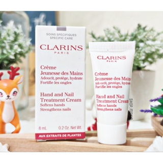 **พร้อมส่ง2สูตร สูตรบำรุงมือที่แห้งมากๆ**✨️Clarins Hand and Nail Treatment Cream8ml.