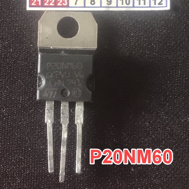 กระเป๋า 4 STP20NM60 P20NM60 N-CHANEL MOSFET 20NM60 20N60C3 20N60 ถอดประกอบ-AG15
