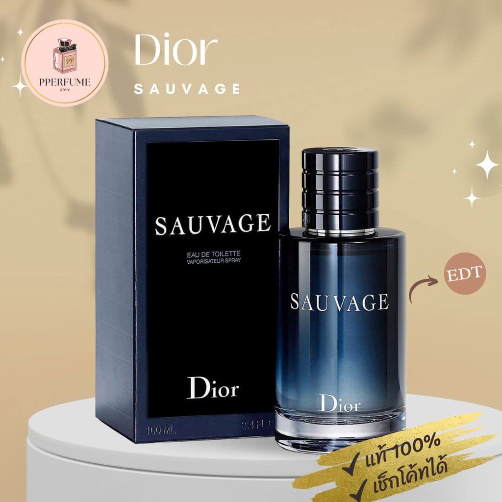 น้ําหอม Dior Sauvage EDT 100ml แท้ 100% น้ําหอมผู้ชาย