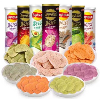 [พร้อมส่ง] Lays มันฝรั่งทอดสไตล์จีน เลย์จีนประป๋อง รสพิเศษหลากหลายรสชาติ มันฝรั่งทอดกรอบ 乐事薯片工坊 104g