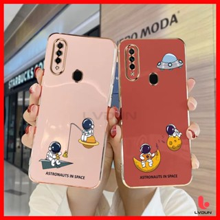 เคส OPPOA31 2020 A53 2020 A57 2022 A77S A54 A74 4G A74 5G A76 A95 A96 Astronaut Soft Case 2B-XQ